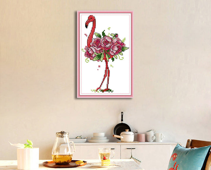 Flamingo Cross Stitch Kits DA399