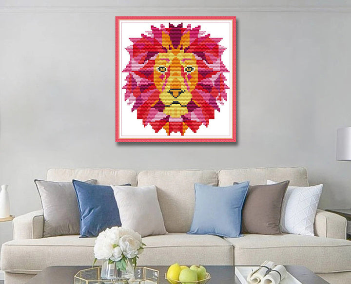 Lion Cross Stitch Kits DA420