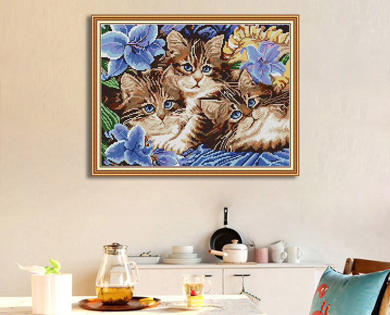 Cat Cross Stitch Kits DA426