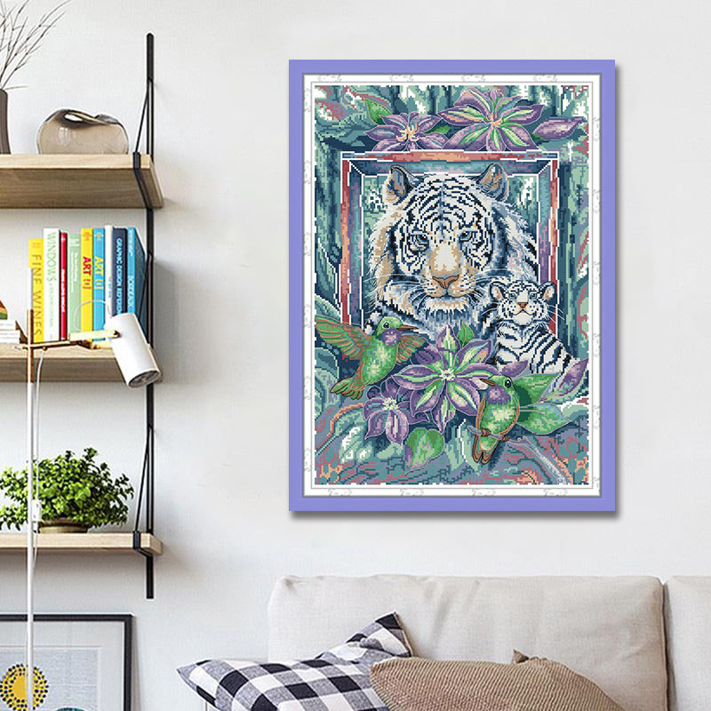 Tiger Cross Stitch Kits DA432