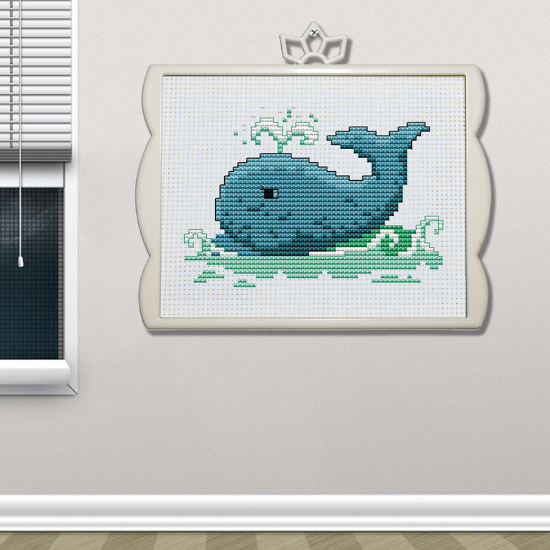 Whale Cross Stitch Kits DK020