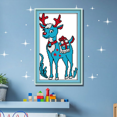 Reindeer Cross Stitch Kits C236