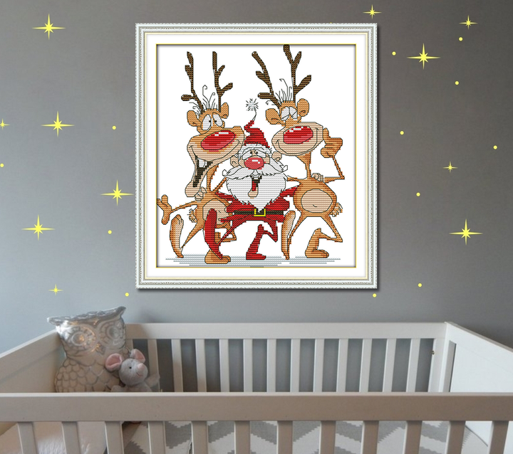 Reindeer Cross Stitch Kits C317