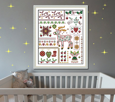 Reindeer Cross Stitch Kits C335