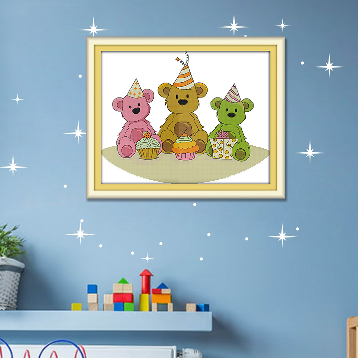 Bear Cross Stitch Kits C704