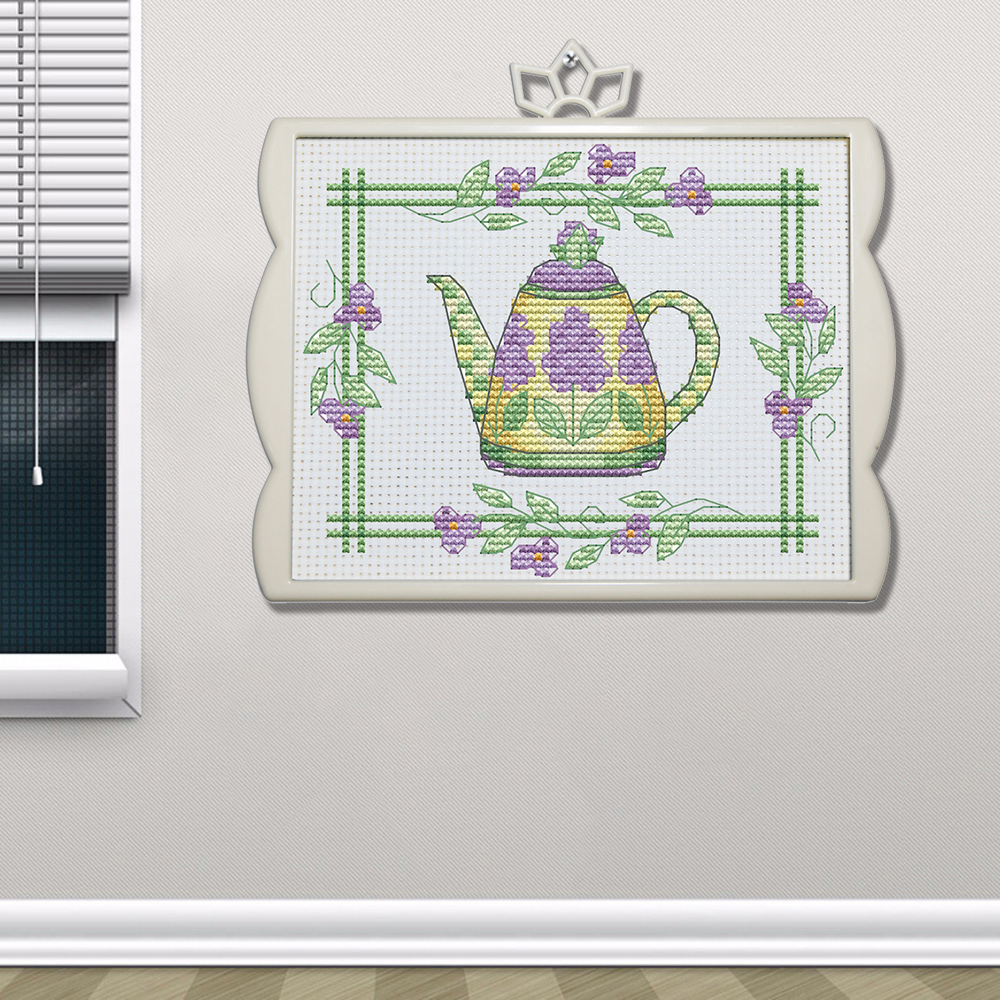 Teapot Cross Stitch Kits DK039