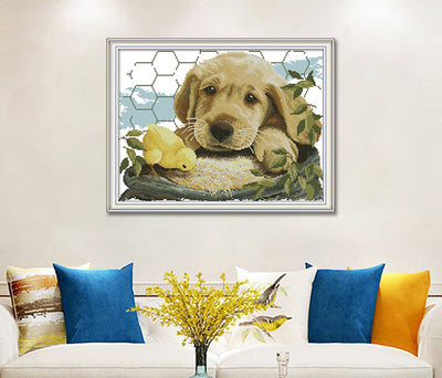 Dog Cross Stitch Kits DA226