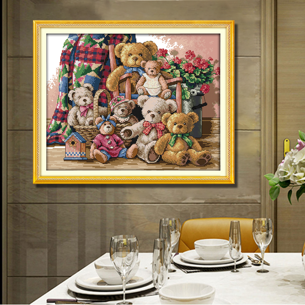 Bear Cross Stitch Kits C597