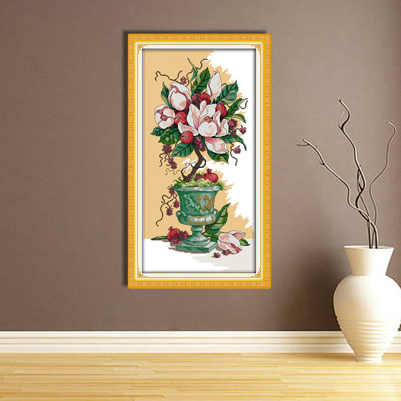 Flower Cross Stitch Kits J210