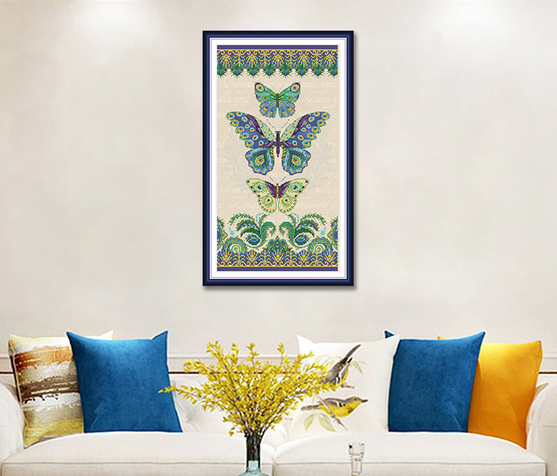 Butterfly Cross Stitch Kits DA300