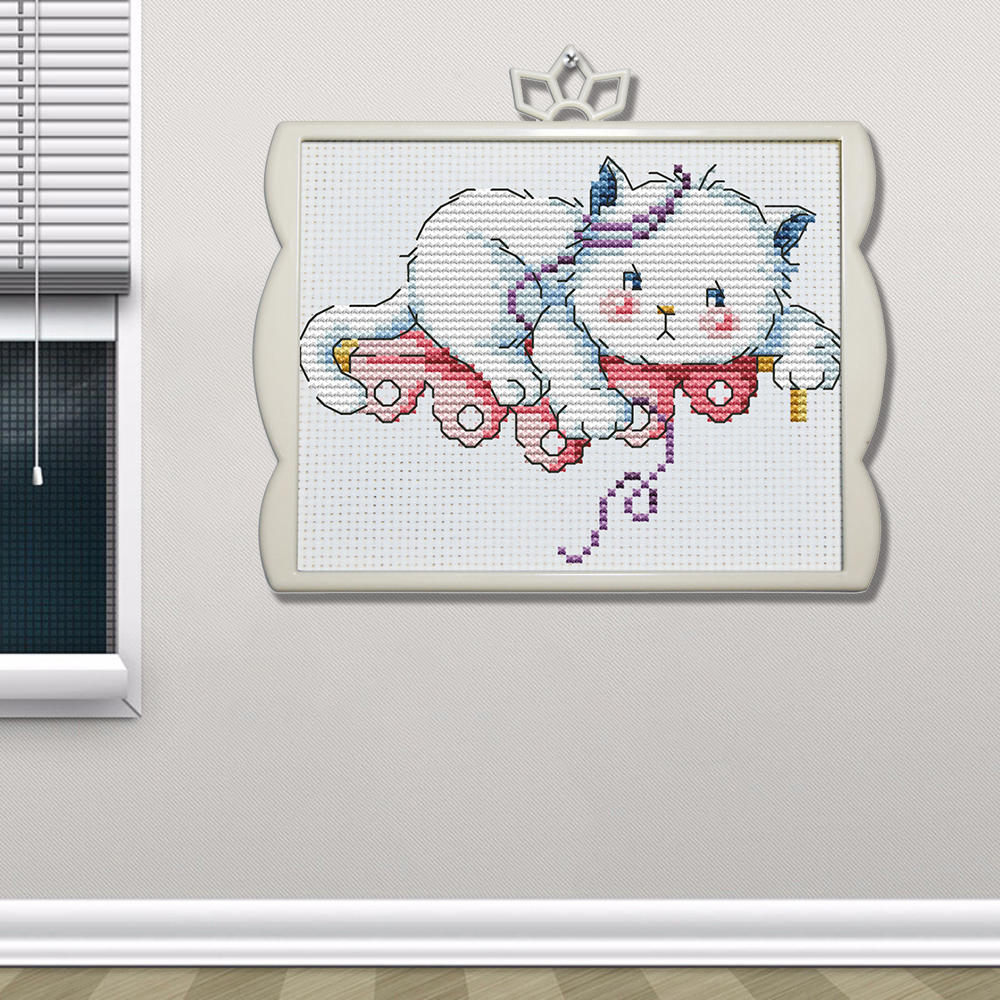 Cat Cross Stitch Kits DK007