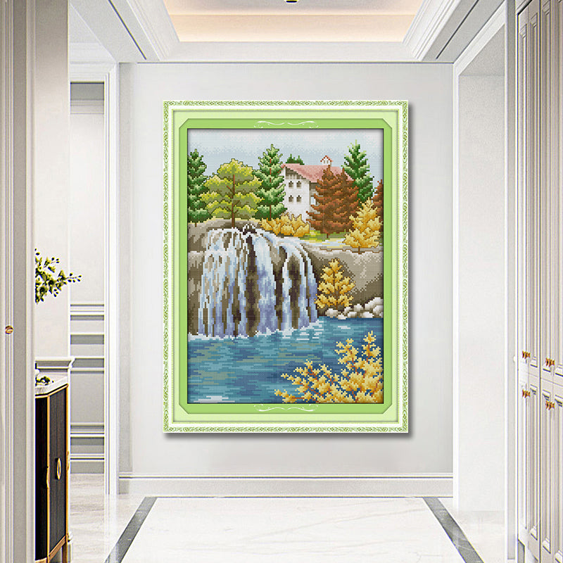 Waterfall Cross Stitch Kits F174