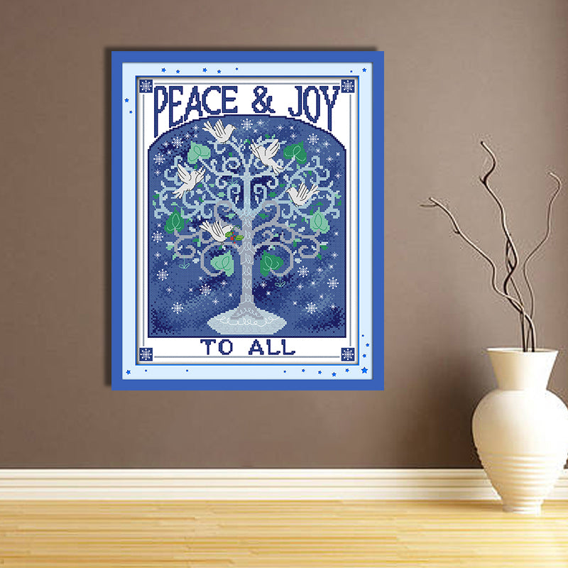 Tree Cross Stitch Kits J264