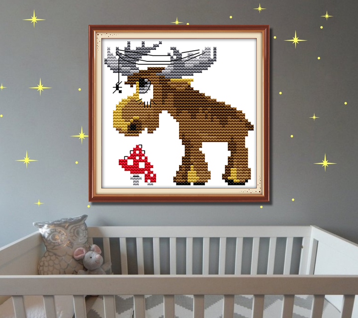 Reindeer Cross Stitch Kits C996