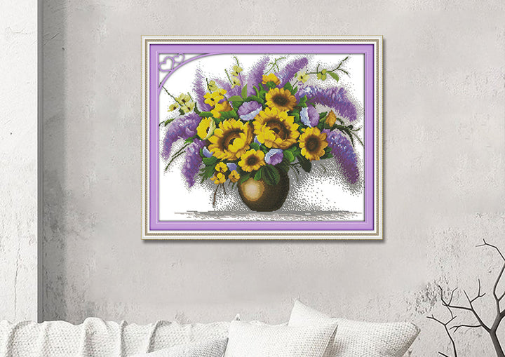 Flower Cross Stitch Kits H333