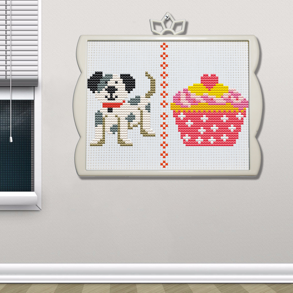 Dog Cross Stitch Kits DK071