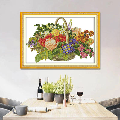 Flower Cross Stitch Kits H362