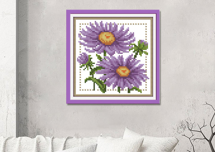 Flower Cross Stitch Kits H431