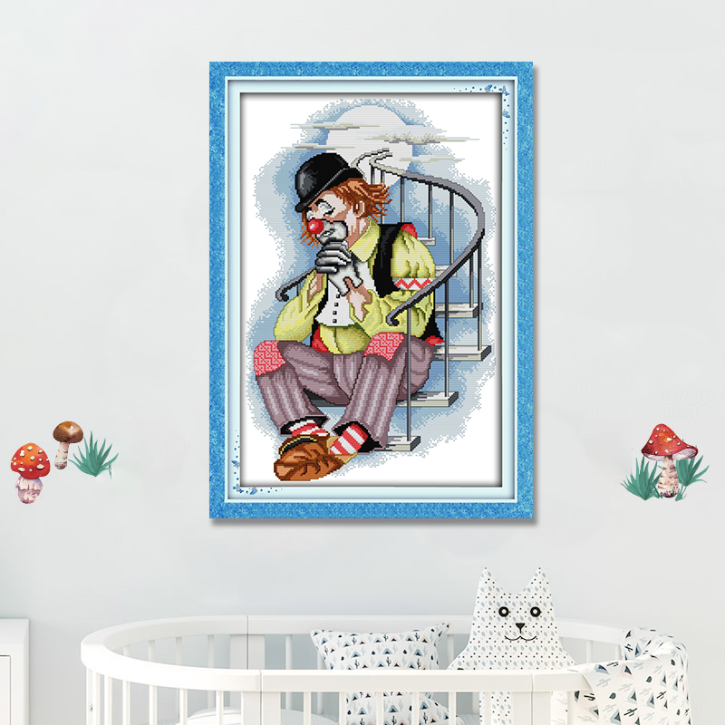 Clown Cross Stitch Kits K267 5341