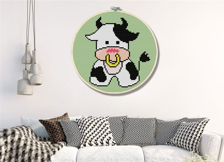 Cow Cross Stitch Kits DK211