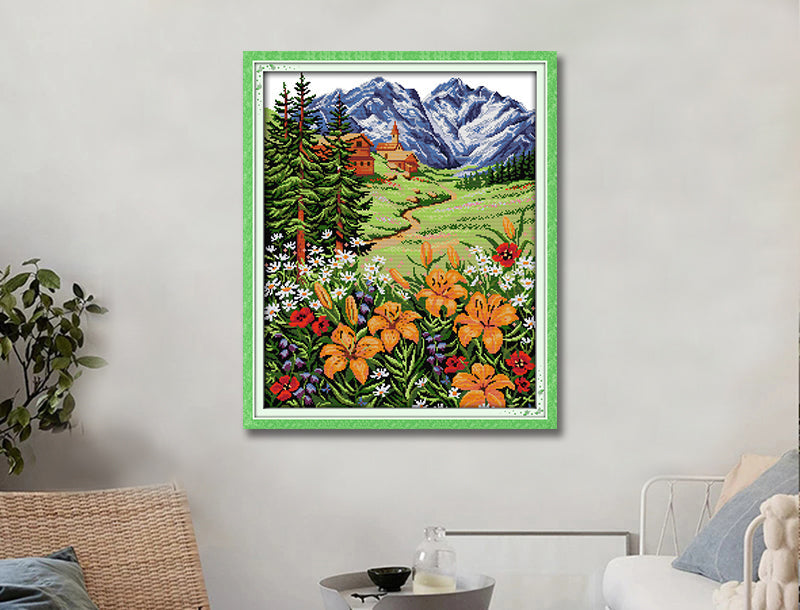 Mountain Cross Stitch Kits F300