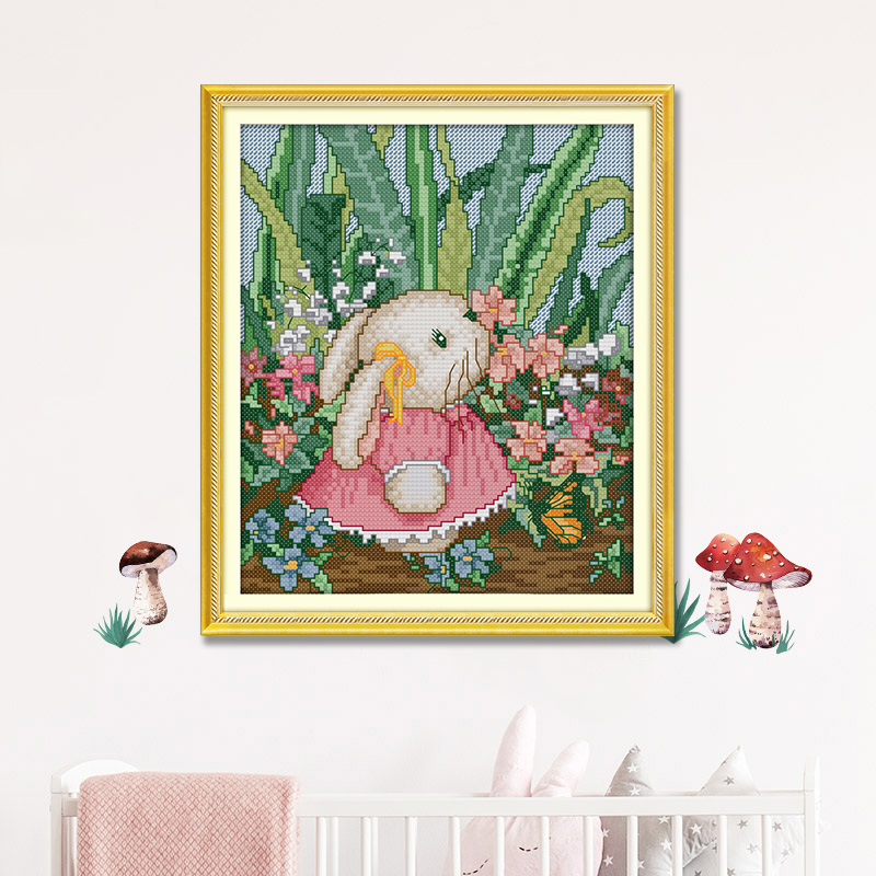 Rabbit Cross Stitch Kits K435