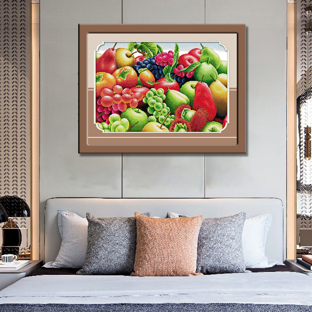 Fruit Cross Stitch Kits J007