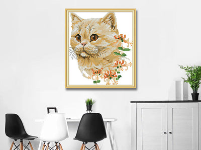 Cat Cross Stitch Kits DA230