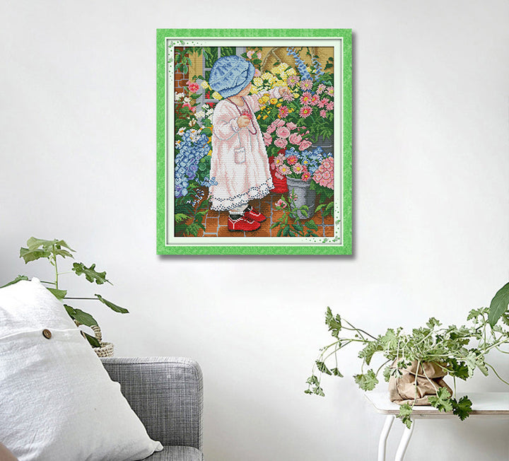 Girl Cross Stitch Kits R408