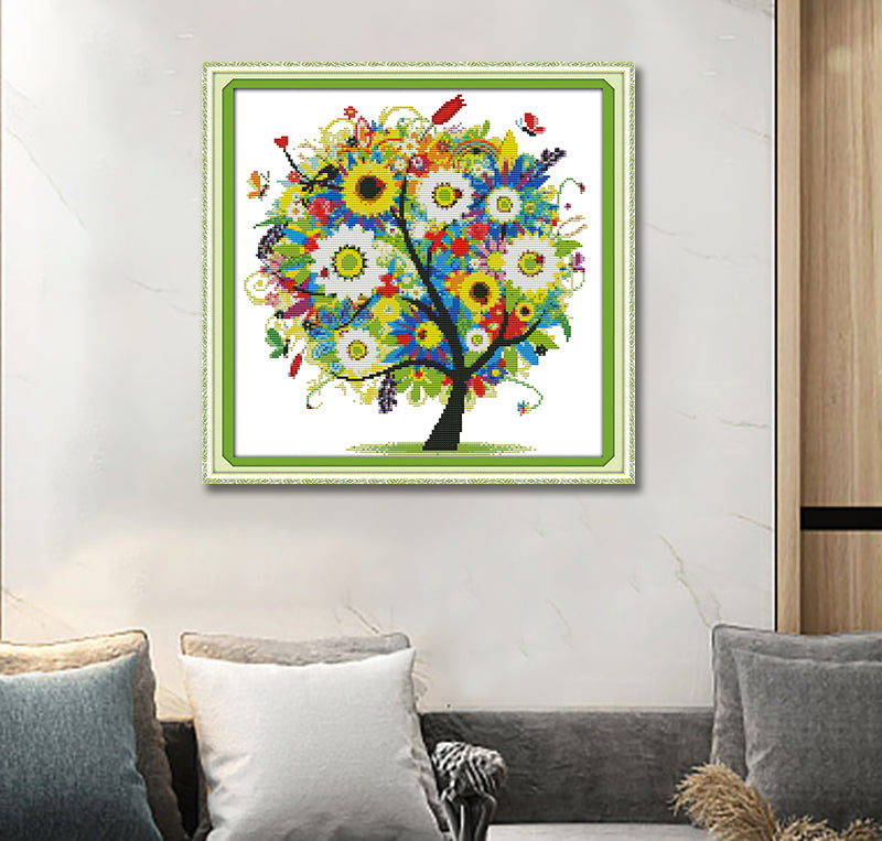 Tree Cross Stitch Kits F358