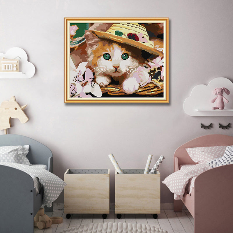 Cat Cross Stitch Kits DA356