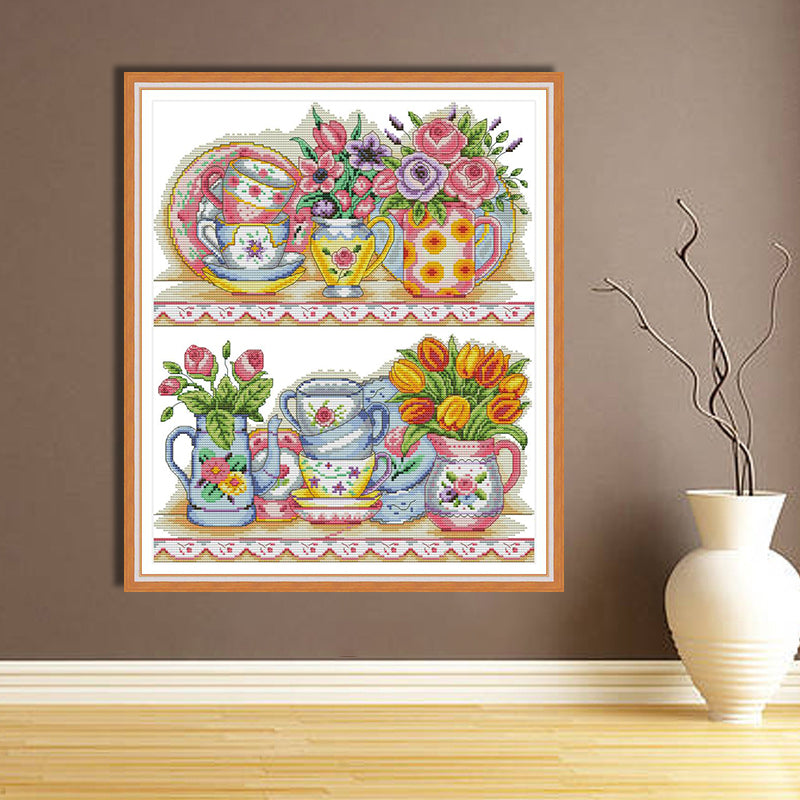 Porcelain Cross Stitch Kits J470