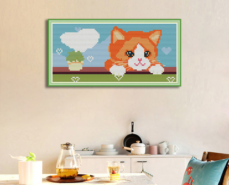 Cat Cross Stitch Kits DA357