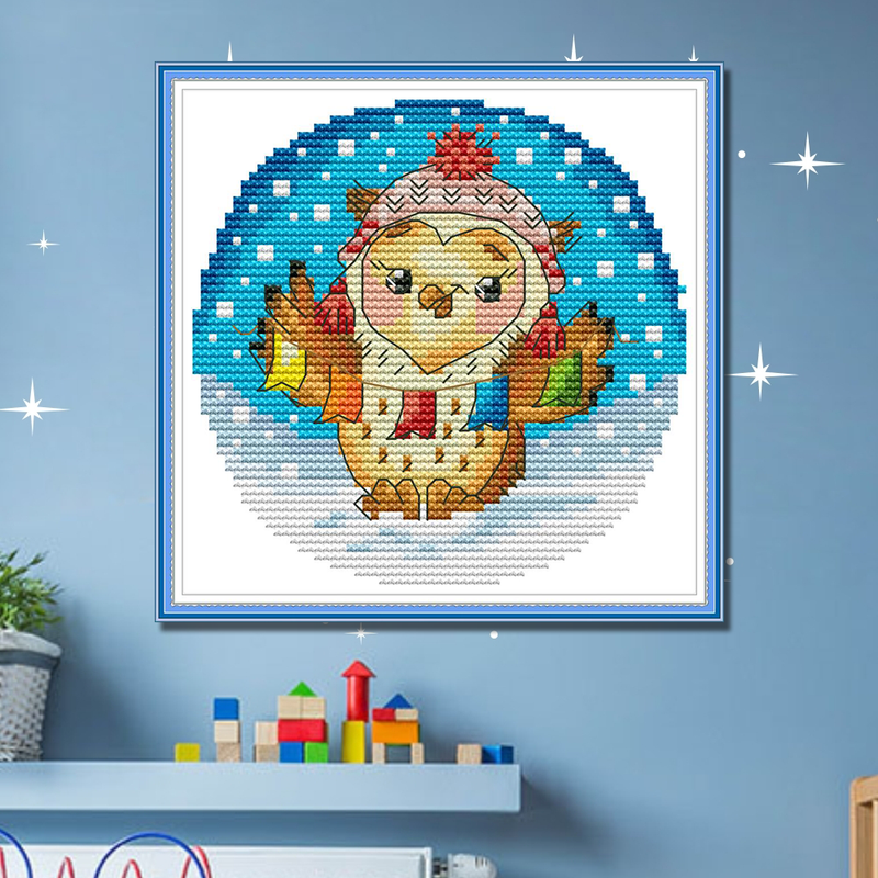 Owl Cross Stitch Kits KB089