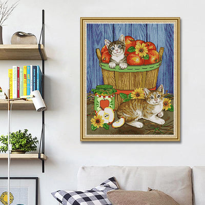 Cat Cross Stitch Kits DA358