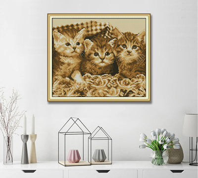 Cats Cross Stitch Kits DA231