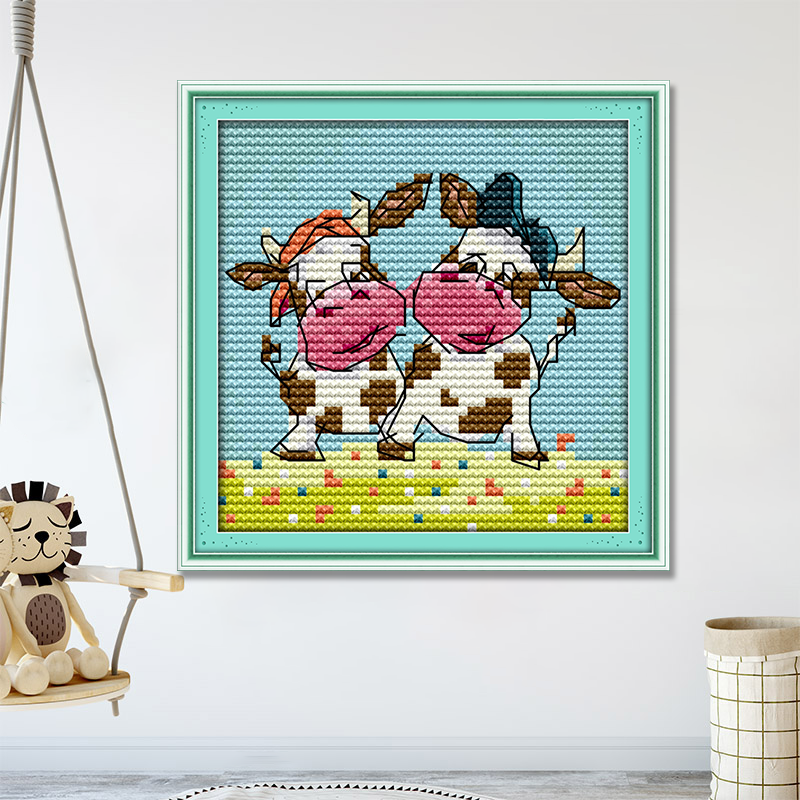 Cow Cross Stitch Kits K710