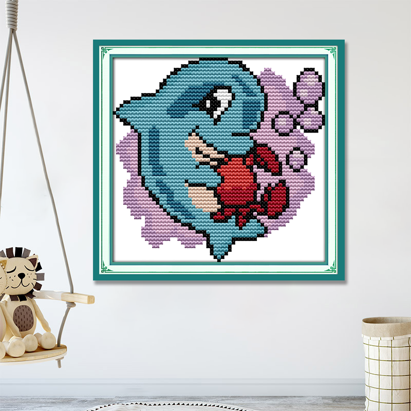 Dolphin Cross Stitch Kits K722