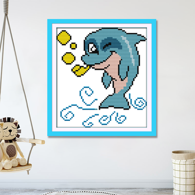 Dolphin Cross Stitch Kits K723