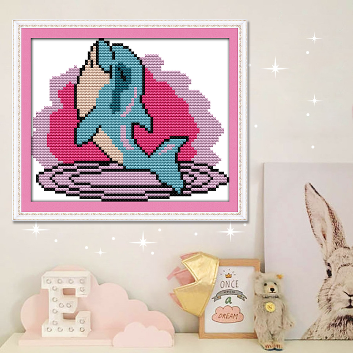 Dolphin Cross Stitch Kits K724