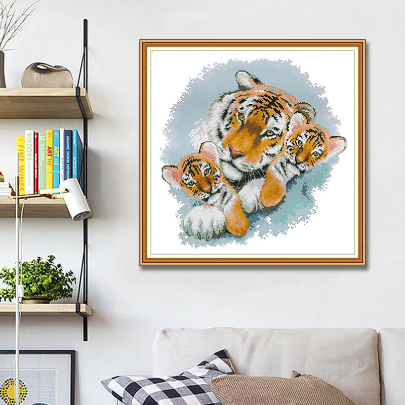 Tiger Cross Stitch Kits DA364