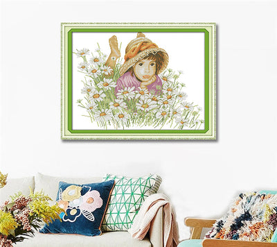 Girl Cross Stitch Kits R492