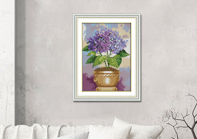 Flower Cross Stitch Kits H743