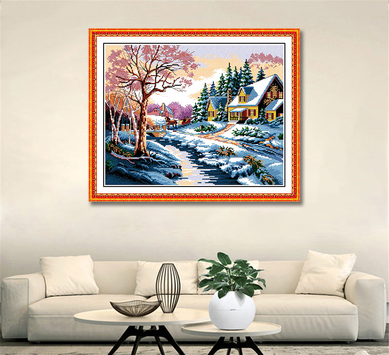 Snow Cross Stitch Kits F025 2045