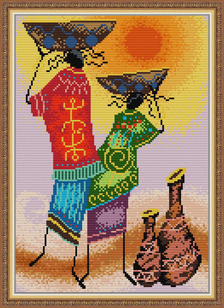 Africa Cross Stitch Kits RA463 34463