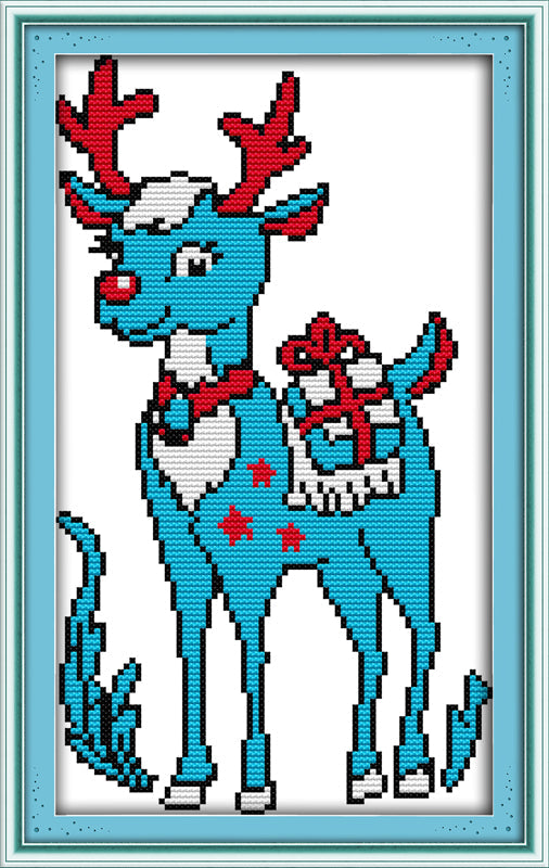 Reindeer Cross Stitch Kits C236