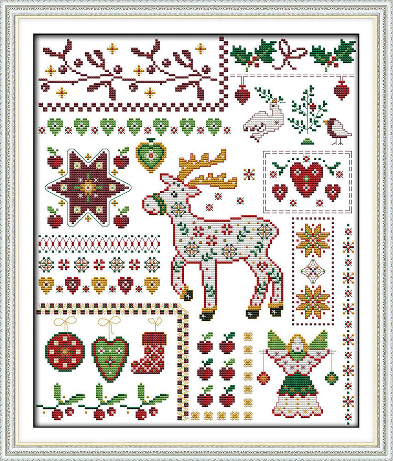 Reindeer Cross Stitch Kits C335