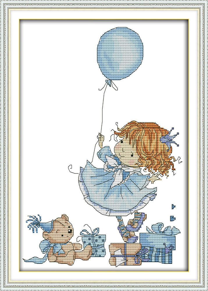 Girl Cross Stitch Kits C419