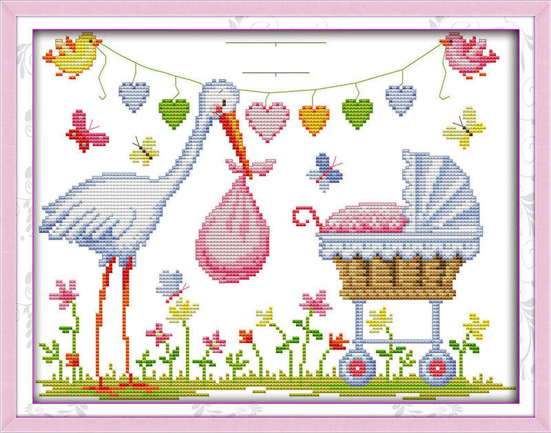 Crane Cross Stitch Kits C454