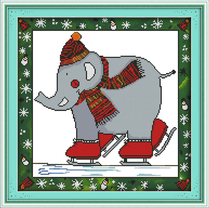 Elephant Cross Stitch Kits C462